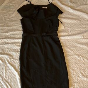 Calvin Klein Black Midi Dress